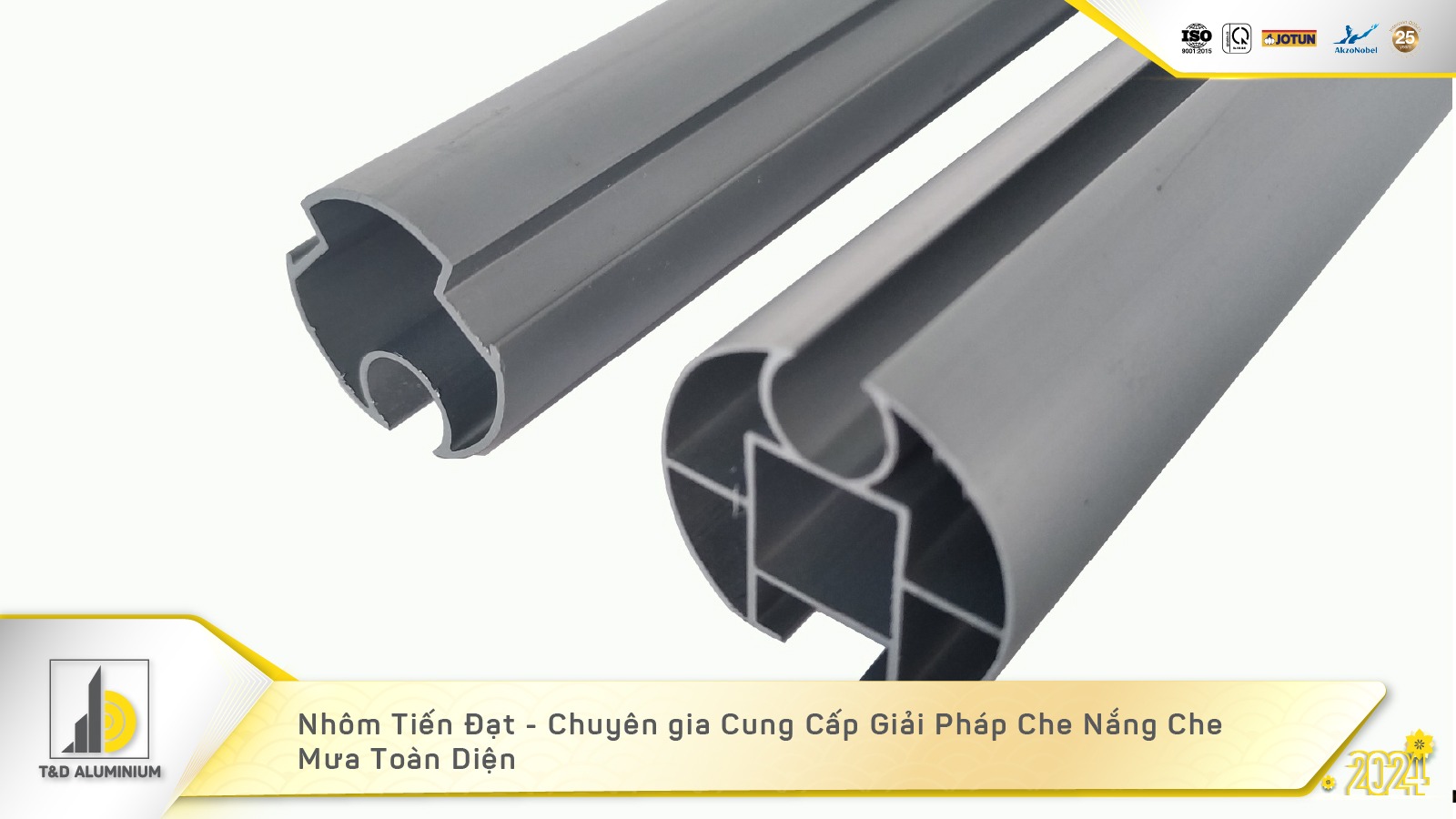 thanh nhôm mái hiên di động