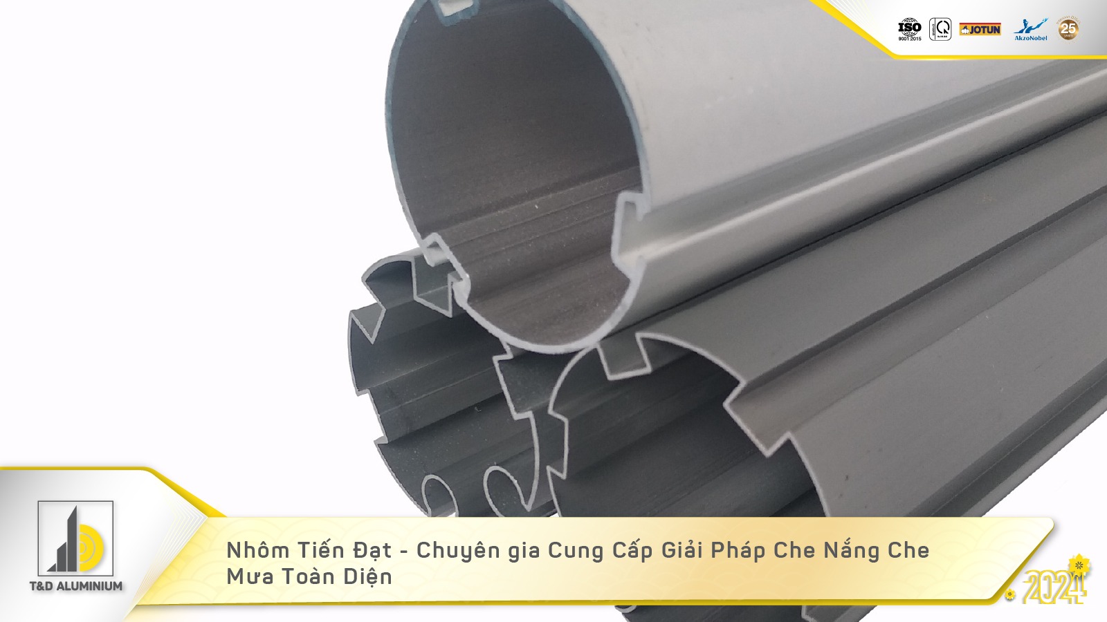 thanh nhôm mái hiên di động