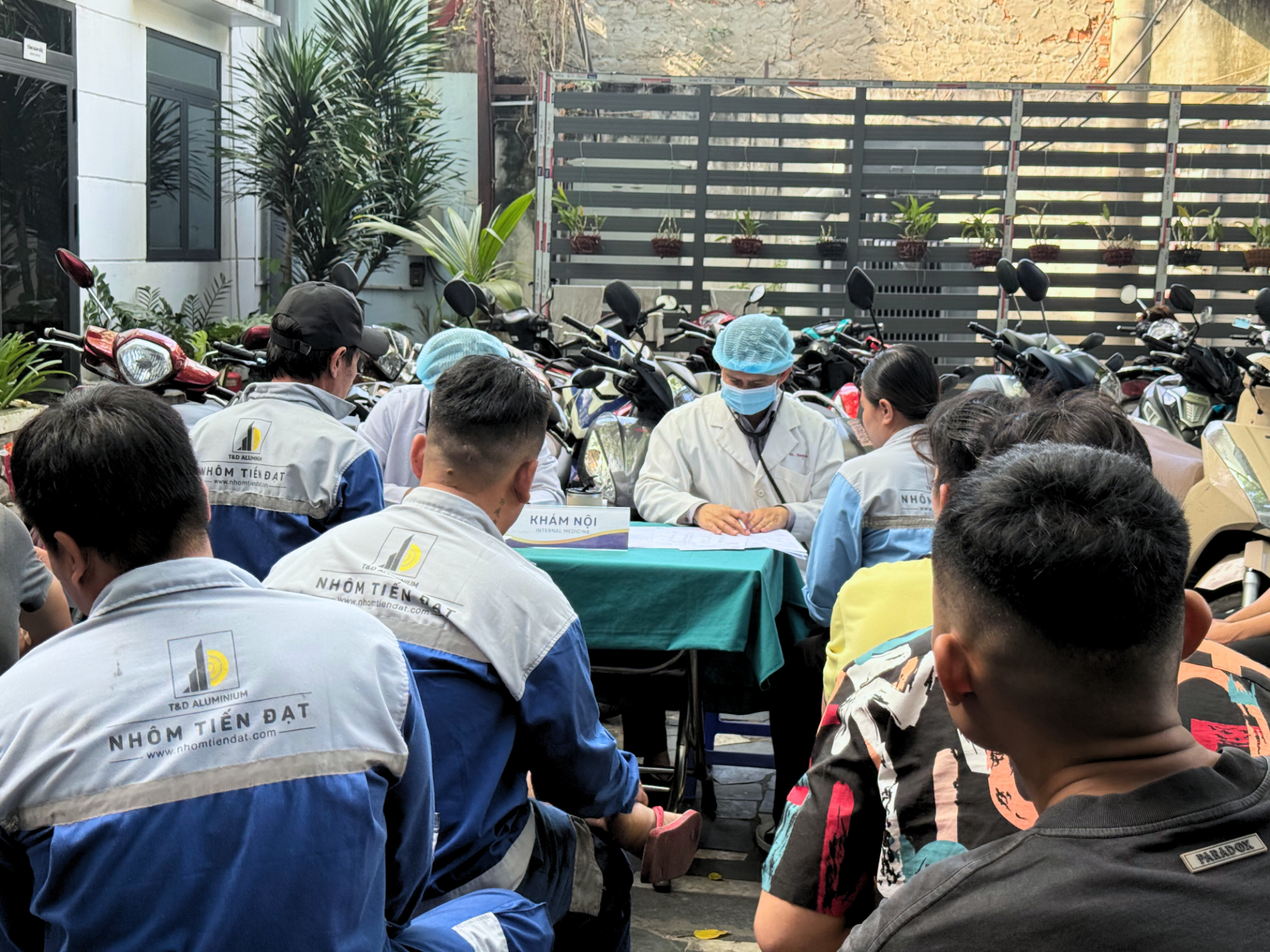 khám sức khoẻ nhôm Tiến Đạt 2025