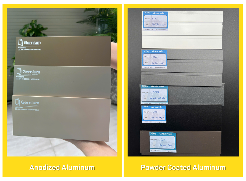 Lớp oxide và sơn tĩnh điện: khác nhau thế nào?